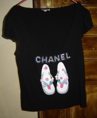 Tricou dama CHANEL original foto