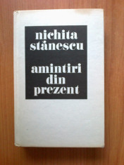 n2 Amintiri Din Prezent - Nichita Stanescu foto