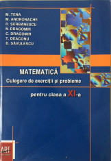 MATEMATICA CULEGERE DE EXERCITII SI PROBLEME PENTRU CLASA A XI-A - M. Tena foto