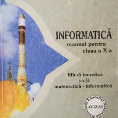INFORMATICA MANUAL PENTRU CLASA A X-A - D. Fanache, N. C. Istrate, M. Duta
