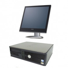 Dell Optiplex GX520, Intel Pentium 4 3.0Ghz, 2Gb DDR2, 160Gb, Combo + Monitor LCD 17 inch Diverse Modele foto