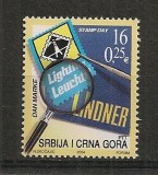 Serbia si Muntenegru.2004 Ziua marcii postale MS.323