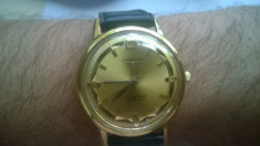 Longines Conquest Automatic, model 9025 , caliber 291 in house,original ,aur 18k foto