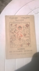 CARTE RELIGIOASA -NOTIUNI DE ISTORIE SFANTA-1943,IOAN HURDUC ,ECAT. ENE BRANISTE foto