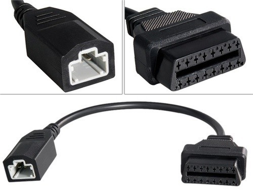 Cablu adaptor 3 Pin la 16 Pin OBD2 pentru Honda | Okazii.ro