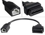 Cablu adaptor 3 Pin la 16 Pin OBD2 pentru Honda