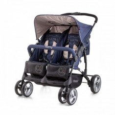 Carucior Twiny Vanilla Denim Chipolino foto