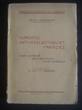 JEAN ABERMAN - CURENTUL ANTIINTELECTUALIST FRANCEZ {1939}