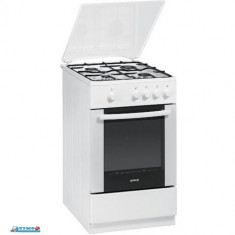 Aragaz pe gaz Gorenje GN 51101AW alb, 4 arzatoare cu siguranta foto