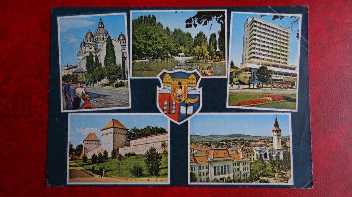 Vedere/Carte postala - Pozat fata-verso- Targu-Mures