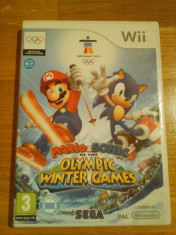 JOC WII MARIO &amp;amp; SONIC AT THE OLYMPIC WINTER GAMES ORIGINAL PAL / by DARK WADDER foto