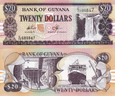 GUYANA 20 dollars ND 2009 UNC!!! foto