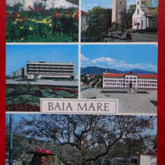 Vedere/Carte postala - Pozat fata-verso- Baia Mare