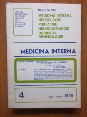 n2 Medicina interna - iulie - august 1976 - 4 foto