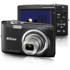 Camera foto NOUA,Nikon S2700,16MP,HD video cu sunet,card 4GB,husa,cablu,garantie foto