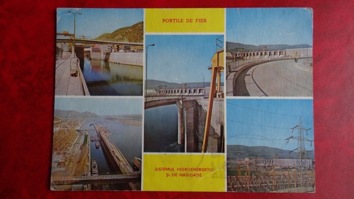 Vedere/Carte postala - Portile de fier