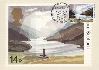 1078 - Anglia 1981 - carte maxima foto