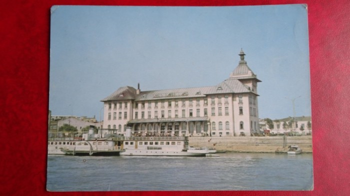 Vedere/Carte postala - Galati - Gara Fluviala