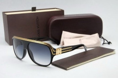 Ochelari Louis Vuitton Millionaire Z0098E Rama neagra Lentile violet degrade foto