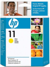 Cartus HP 11 YELLOW - PRINTHEAD - ORIGINAL - Poze reale foto