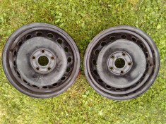 Doua jante tabla 5x105 pe 15&amp;quot; pt Opel Astra J, Chevrolet Cruze, etc. foto