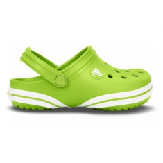 Sabotii Crocs pentru copii Crocband-X Clog Volt Green (CRC-6003-37B) foto