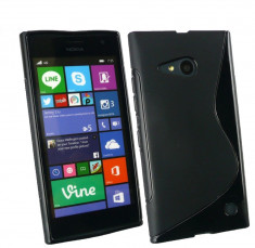 Husa Nokia Lumia 730 735 TPU S-LINE Black foto