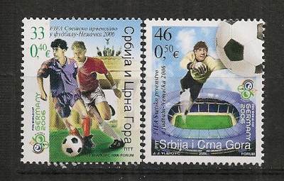 Serbia si Muntenegru.2006 C.M. de fotbal GERMANIA MS.358 foto