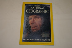 National Geographic - june 1998 - Trans-Siberian railroad foto