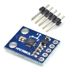 HMC5883L magnetometru 3 axe, modul, shield, arduino, Compass, Magnetometer foto