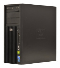 Workstation HP Z200 Tower, Intel Core i7-870 2.93 GHz, 4 GB DDR3, Hard disk 240 GB SSD, DVDRW, Windows 7 Professional, 3 ANI GARANTIE foto