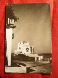 Ilustrata Constanta 1967-Cazinoul ,2 stamp. retur si dest. necunoscut