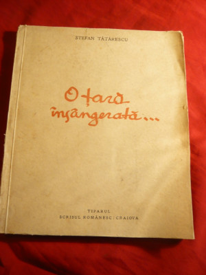 Stefan Tatarescu ( fost lider PNL Gorj) - O Tara Insangerata...Prima Ed.cca.1930 foto