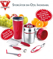 PRO V JUICER/ STORCATOR DE FRUCTE SI LEGUME foto