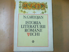 N. Cartojan Istoria literaturii romane vechi Bucuresti 1980 foto