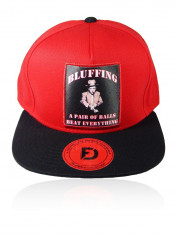 Sapca Snapback &amp;quot;Bluffing&amp;quot; &amp;quot;Fashion Caps Romania&amp;quot; NEW COLLECTION foto