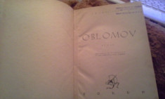 OBLOMOV de I.A.GONCIAROV foto