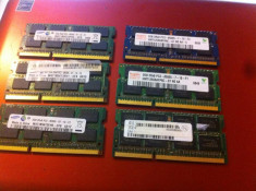 Placute Ram Rami Laptop 2Gb DDR3 - PC3-8500S 1066mhz Samsung / Hynix foto