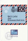 1203 - Lichtenstein 1983 - carte maxima