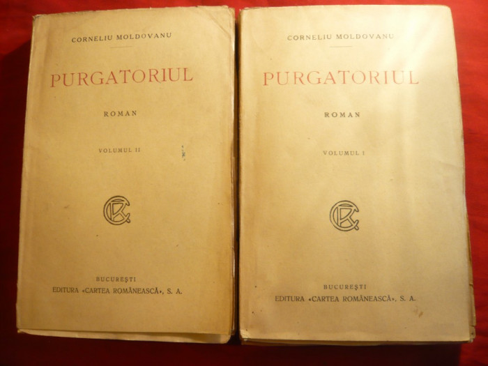 Corneliu Moldovanu - Purgatoriul - vol.I si II -Prima Ed. 1922- Bucuresti