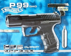 Pachet upgrade/modificare putere UMAREX WALTHER P99 DAO airsoft cu 35-50 m/s foto