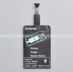 Modul wireless universal micro usb pentru incarcare wireless Samsung Lg Htc etc foto