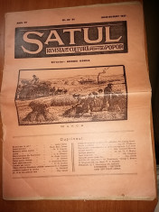 revista satul iulie -august 1937(nr. dublu si articolul - electricitate la sate) foto