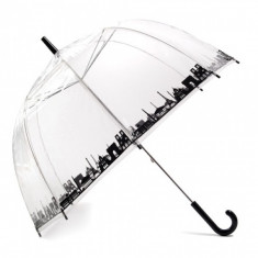 Umbrela transparenta Paris foto