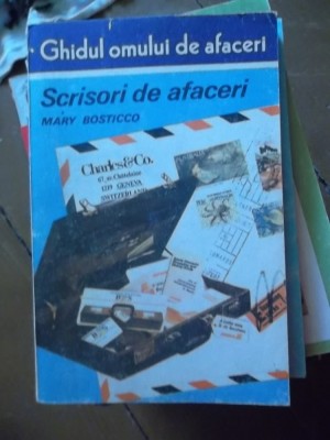 SCRISORI DE AFACERI -GHIDUL OMULUI DE AFACERI foto