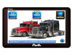 GPS NAVIGATIE 7&amp;quot; CAMION TIR PilotOn M9Plus 845MHz/256MB/16GB Capacitiv Primo FEU foto