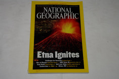 National Geographic - february 2002 - Etna ignites foto