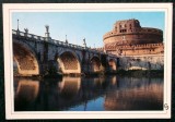 CARTE POSTALA ITALIA ROMA CASTELUL SF ST ANGELO SI PODUL **, Necirculata