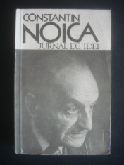 CONSTANTIN NOICA - JURNAL DE IDEI foto