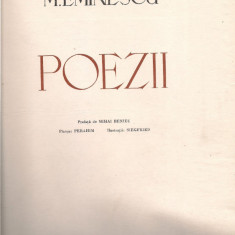 2B(Ed omagiala) M. Eminescu-Poezii -Bucuresti ilustratii de Perahim si Siegfried